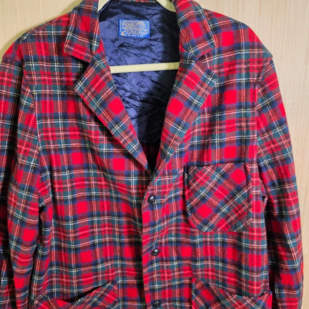 Pendleton wool plaid